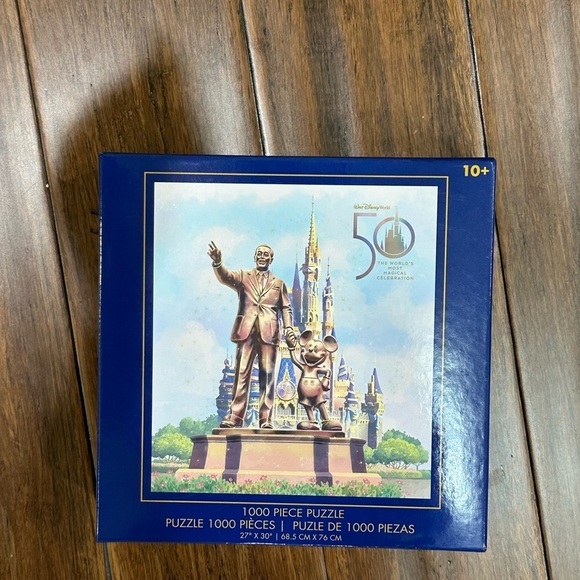 Disney Other - Disney 50th Anniversary Puzzle - Blue sealed box